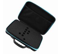 Keenso Design Universale Alloggiamento del Cuscinetto Eteroso per Olio per 60 Bottiglie 5 Ml/15 Ml, Archiviazione a Durata Dura per le Esigenze Dell'aromaterapia, Dossi da Viaggio, /blu (BLUE)