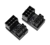 Keenso Desktops Atx Graphics Card Adapter 8pin Fino a 180 Gradi Elettrici, Risolvi il Problema 'installazione del PSU, Plastica