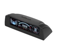 Keenso Display HUD OBD2 Schermo LCD a Colori Head Up Display da 10 V a 30 V per la Lettura del Codice di Errore dei Dati del Motore, della Tensione di velocità, per Conducenti di Automobili e