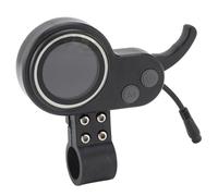 Keenso Display LCD per Scooter Elettrico, Connettore a 6 Pin Pannello Schermo a Colori 36-60V Tensione Regolabile Facile Visualizzazione per Accessorio di Modifica