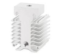 Keenso Dissile di Calore della Stampante 3D in Alluminio con Prestazioni Eccellenti per i Pezzi di Ricambio di ExtrUder ExtrUder End-3 V3 SE, Blocco di Dissipazione di Calore Forti e Piccoli per la