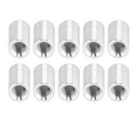Keenso Distanziale Filettato in Lega di Alluminio M4x0.7mm (Lunghezza 12 | Lega di alluminio resistente, supporto strutturale, compatibile con componenti M4, facile da usare, confezione da 10