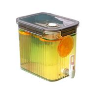 Keenso Distributore di Bevande di Grande capacità, 3,5 Litri, Design Facile da Versare, Alta capacità, Materiale per Favore del Frigorifero, Materiale Premium, Bollitore Freddo, Distributore di