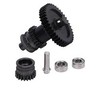 Keenso DLC Hardened Steel Extruder Gear Kit, Smooth Design for 2 Series 3D