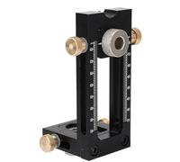 Keenso Dowel Drill Guide Kit Adjustable Punch Locator for Professional
