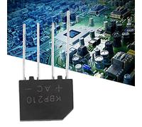 Keenso Driver Ponte a Diodi 2A 1000V KBP210 per Conversione di Corrente Stabile, Adatto per i Circoli Domestici e Industriali, 1 PCS (#2)