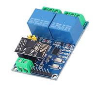 Keenso Dual Channel WiFi Relay per Smart Home Automation | Modulo WiFi, relè 10A, indicatore di stato in tempo reale