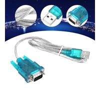Keenso Dualpurpurk 3V 5V USB a RS232 Seriale SPS di Programmazione Adattatore Cavo Convertitore per Trasmissione del Segnale Stabile Compatto e Portatile
