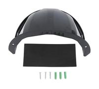 Keenso Durevole Copertura per Telecamera di Sicurezza Scudo Parasole Antipioggia per Telecamera di Sorveglianza PTZ a Cupola, ABS Dimensioni 11,02x8,27x5,91 Pollici (BLACK)