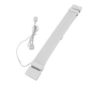 Keenso Effetti del Cavo di Estensione delle Prestazioni Argb 5V 3 Pin 18awg per Cavo PSU Computer Desktop, Materiale in Silicone TPE (Scheda grafica 2x8pin cavo neon argb)