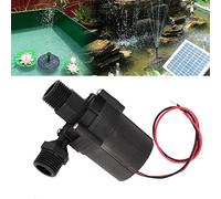 Keenso Efficiente Mini Pompa Dell'acqua Senza Spazzole da 24 V CC con Cuscinetti Resistenti All'usura per WC Intelligenti e Amplificatore Solare