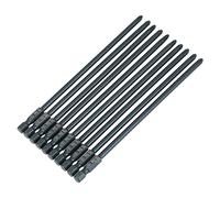 Keenso Elevata Tenara 10pcs S2 in Acciaio a Croce PH2 BIT Impostati 1/4 -ccoche Strumento Dell'albero Esagonale 150 Mm per Cacciaviti Ad Aria