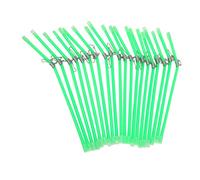 Keenso Esca di Pesca del Tubo di Tralling, Boom Alimentatore da Pesca da 20% con Connettore di Bilanciamento del Tubo Snaps (Modello di Metallo Verde)