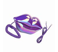 Keenso Fashion Deep Purple Telefono per, Elegante Telefono novità Ideale per gli Amici