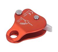 Keenso Fermacorda per Arrampicata Fermacorda Autobloccante in Lega di Alluminio 8-13mm per Arrampicata All'aperto Alpinismo (Arancia)