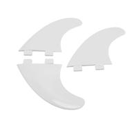 Keenso Fin di Surf in PVC 3pcs, Pinne per Propulsori di Tavolo da Surf, Adatto a Varie Tavole da Surf Gonfiabili