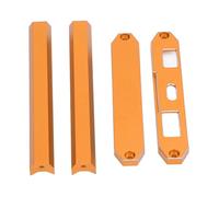 Keenso Frame di Protezione del Trasmettitore in Metallo, Supporto per Controller RC in Lega di Alluminio per gli Sport Estremi, longevità (GOLD)
