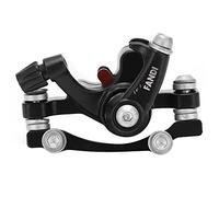 Keenso Freno a Disco per Bici, Pinza Freno a Disco Anteriore/Posteriore in Lega di Alluminio Accessori Ciclismo per Mountain Bike Bici da Strada(Davanti)