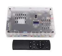 Keenso GBSC Convertitore Scart VGA RGBS con Regolazione RGB per Segnale di Gioco retrò, Supporta la Maggior Parte delle Console per Videogiochi retrò, Blu Acrilico