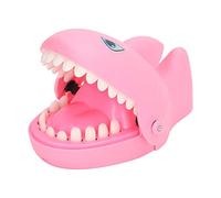 Keenso Giocattoli per Denti da Dentista di Squalo, Gioco Interattivo per Bambini Che Morde Lo Squalo per Bambini e Amici (Rosa)