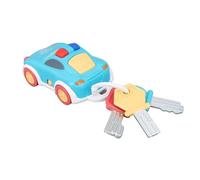 Keenso Giocattolo Chiave Educativo per Auto, Promuove Il Legame, Il Design Sicuro e Confortevole, Il Movimento Facile di Scioglimento con Luci e Musica, per Il Legame dei Figli Genitori