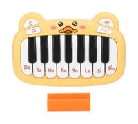 Keenso Giocattolo per Pianoforte per Bambini, Giocattolo per Strumento Musicale Mini Pianoforte per 1-3 Anni (YELLOW)