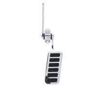 Keenso Gruppo Pedale Acceleratore Universale Pedale Acceleratore in Alluminio con 6 Cuscinetti in Gomma Antiscivolo e Angolo Regolabile per Auto d'Epoca Hot Rods Street Rods Veicoli