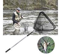 Keenso Guadino da Pesca Pieghevole 1M, Si estende da 72 cm a 170 cm, Manico telescopico per la Pesca del Pesce, per Principianti e Pescatori esperti