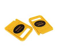 Keenso Guida a Pettine con Larghezza Regolabile per Sega da Tavolo (YELLOW) | Materiale ABS resistente, Ampio campo di regolazione, Installazione semplice, Dispositivo di sicurezza per tagli precisi