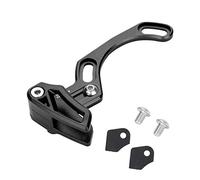 Keenso Guida Catena Bici, Deflettori Catena Bici Strumento Guida Catena Bici Ultraleggera in Lega di Alluminio per Movimento Centrale Accessorio Bicicletta(ISCG 05 Nero)