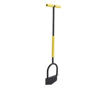 Keenso Half Moon Lawn Edger T Handle Stainless Steel for Garden Flower Beds