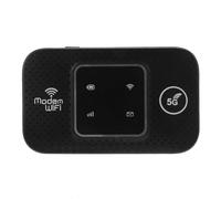 Keenso Hotspot WiFi Portatile 4G, Router da Viaggio 300Mbps con Slot per Scheda SIM, Alimentatore di Tipo C per Lavoro Remoto in Campeggio RV (BLACK)