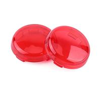 Keenso Indicatori di direzione Light Cover, 2Pcs Plastic Indicatore di direzione Light Lenti Lenti Covers Kit (Red)