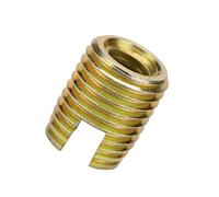 Keenso Inserti Filettati, 20 Pezzi Inserti Filettati Autofilettanti in Acciaio Al Carbonio con Ampia Area di Connessione per Elementi di Fissaggio in Legno, Metallo, Plastica, Mobili, Automobili (#5)