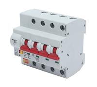Keenso Interruttore a Telecomando Intelligente per la Sicurezza a Casa con Controllo WiFi, Switch 4p per Dispositivi a Torre, Livello di Protezione IP20 (80A)