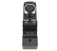 Keenso Interruttore Alzacristallo Elettrico, Materiale ABS, Risposta Rapida, Installazione Semplice, per FR3Z 14529 AC, Controllo Finestrino Porta Anteriore Sinistra