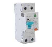 Keenso Interruttore Automatico Contro i Guasti da Elettrico 1P+N Protettore Miniaturizzato con Protezione da Sovraccarico e Perdite per Circuiti CA 30 MA Tipo A (63A)