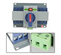 Keenso Interruttore Automatico di Trasferimento Intelligente 400V 63A 3P, Design Compatto per Edifici per Uffici, Interfaccia di Alimentazione Antincendio EPS, Adatto per la Lotta Antincendio