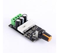 Keenso Interruttore Controller Regolatore di velocità Motore Regolabile PWM per Apparecchiature a Bassa Tensione 3A per il Controllo della velocità del Motore CC