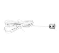 Keenso Interruttore del Sensore di Movimento della Mano a LED in Lega di Alluminio per il Rilevamento del Movimento a Infrarossi Dell'armadio