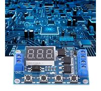 Keenso Interruttore di Ritardo Timer Circuito Stampato Modulo relè di Ritardo Timer PCB 12V 24V da 5 a 36V 15A Temporizzazione Ciclo di Attivazione Doppio Controllo MOS per Apparecchiature di