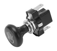 Keenso Interruttore Luci Push Pull ABS Metallico Universale Sostituzione
