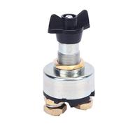 Keenso Interruttore Staccabatteria Interruttore Isolatore Batteria in Rame ABS 12V 24V 2 Posizioni 200A 50A con 3 Perni M10 da 8 Pollici per Auto Camion RV Marine ATV