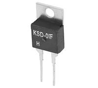 Keenso Interruttore Termico NO Interruttore di Controllo della Temperatura per Apparecchiature Elettriche Interruttori 1,5 A per Elettrodomestici (125℃)