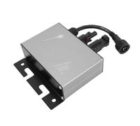 Keenso Inverter Solare con Collegamento a Rete, Microinverter in Lega di Alluminio con Protezione da Sovracorrente e Alta Efficienza per Uso Domestico e Industriale Leggero