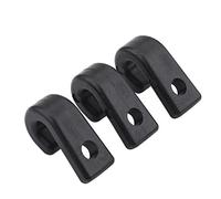 Keenso J Hook, 25pcs Ganci di Ancoraggio in Nylon Portative Tie Down Hook Accessori per Kayak Canoa Cavo Canoe Barche