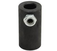 Keenso Keenso Accoppiatore per Albero Sterzo da 9/16" 26 Scanalati a 3/4", Connessione Rigida e Stabile per Sterzo Fluido e Affidabile, con Struttura in Metallo Ad Alta Resistenza, Dimensioni