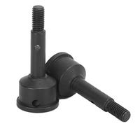 Keenso Keenso Durevole Sostituzione della Tazza Dell'albero Motore in Acciaio da 2 Pezzi per Auto RC UDR 1/7, Set di Assi Ruota RC di Alta qualità Migliora la stabilità di Corsa per gli Hobbisti