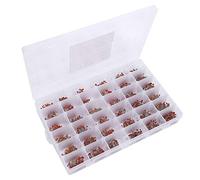 Keenso Kit Condensatore in Ceramica Lavorata con Precisione a 3600 Pezzi per Componenti Elettronici, durabilità Ottimizzata, per -enthusiasts e Specialisti