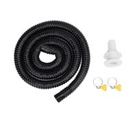 Keenso Kit di Installazione per Pompa di Sentina, Tubo in PE EVA Resistente Alla Pressione da 1100 GPH con Valvola di Ritegno per di Drenaggio per Moto D'acqua per Yacht e Barche
